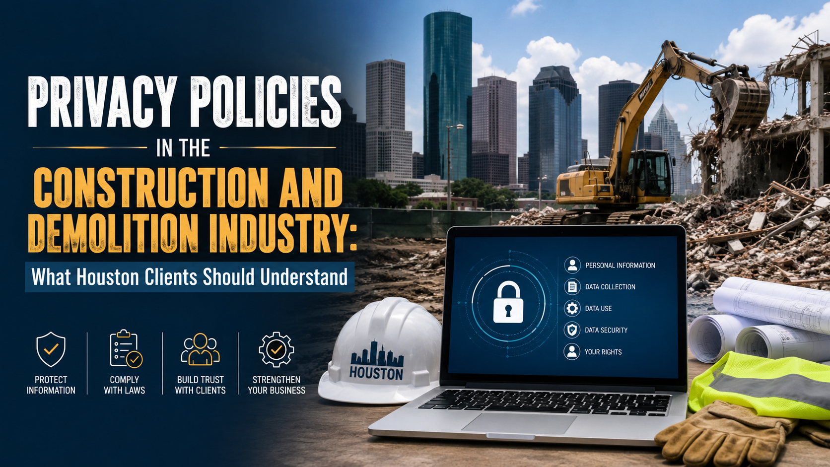 Privacy Policies in the Construction and Demolition Industry: What Houston Clients Should Understand